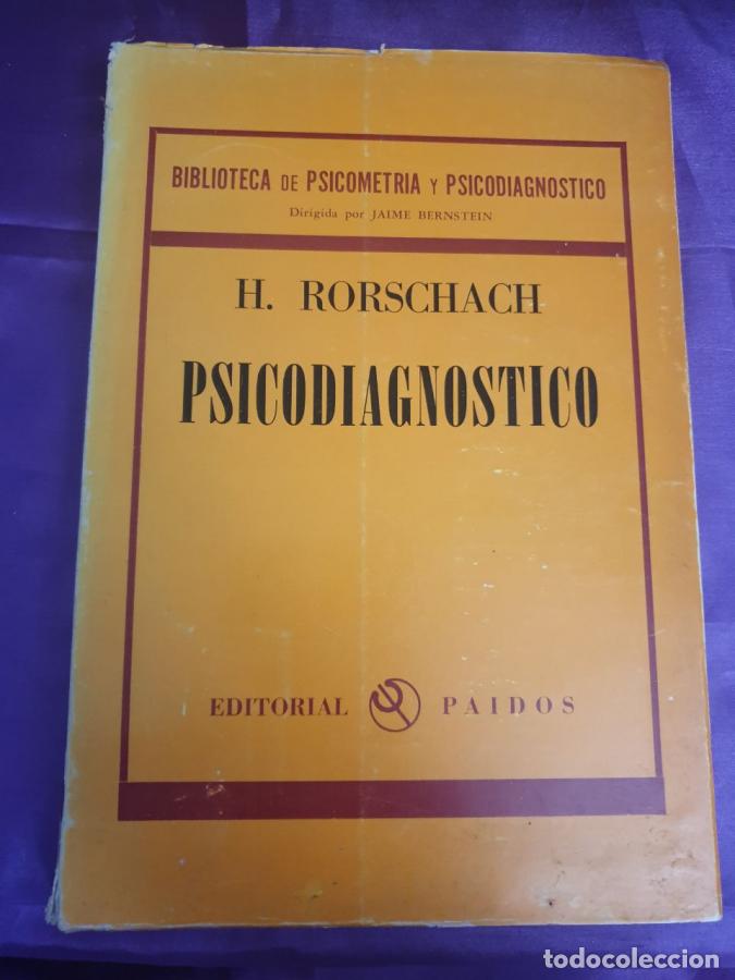 books: PSICODIAGNOSTICO - H. RORSCHACH