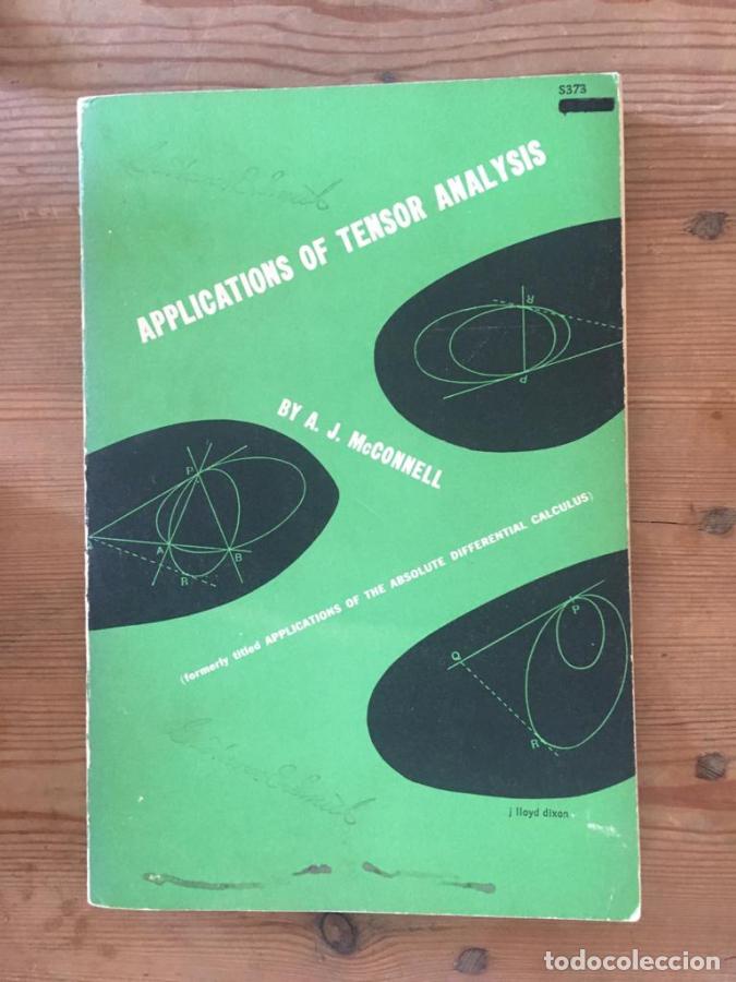 books: Applications of Tensor Analysis - McConnell, A.J.