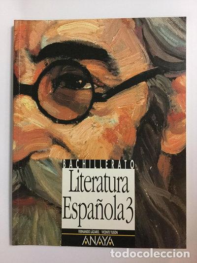books: Literatura Espa&ntilde;ola 3- 9788420764238