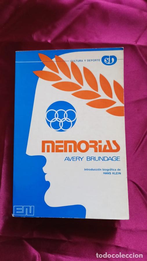 Libros: Memorias - Brundage, Avery