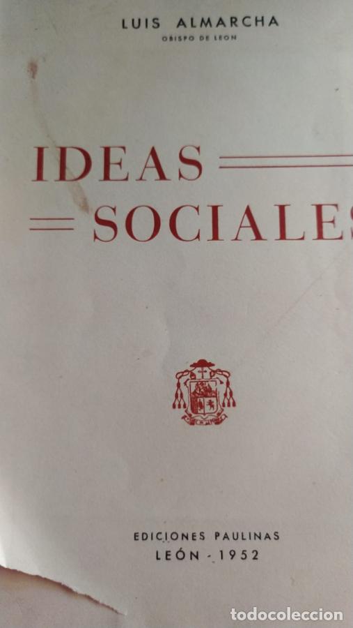 Libros: Ideas sociales - Almarcha, Luis