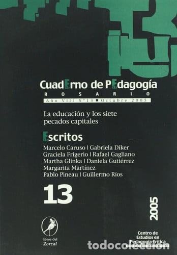 Livros em segunda m&atilde;o: Cuaderno de pedagogia 13/ Pedagogy Notebook 13 (Spanish Edit - Ines Dussel