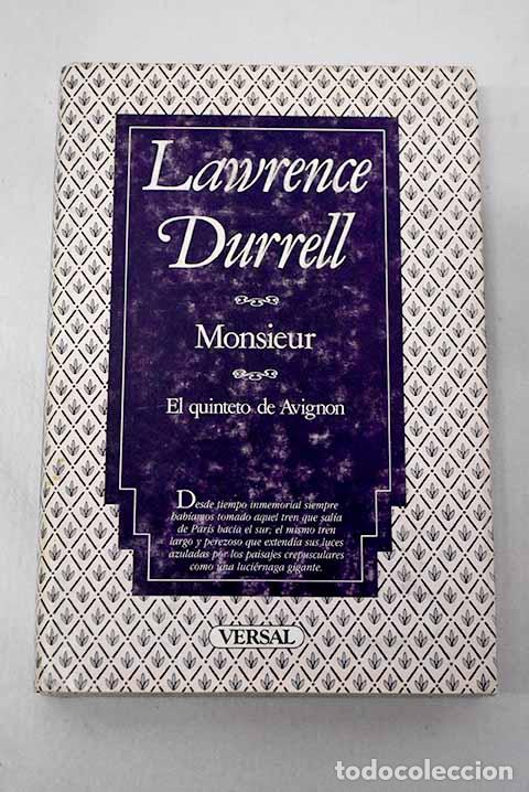 Libri di seconda mano: Monsieur o El Pr&iacute;ncipe de las Tinieblas.- Durrell, Lawrence