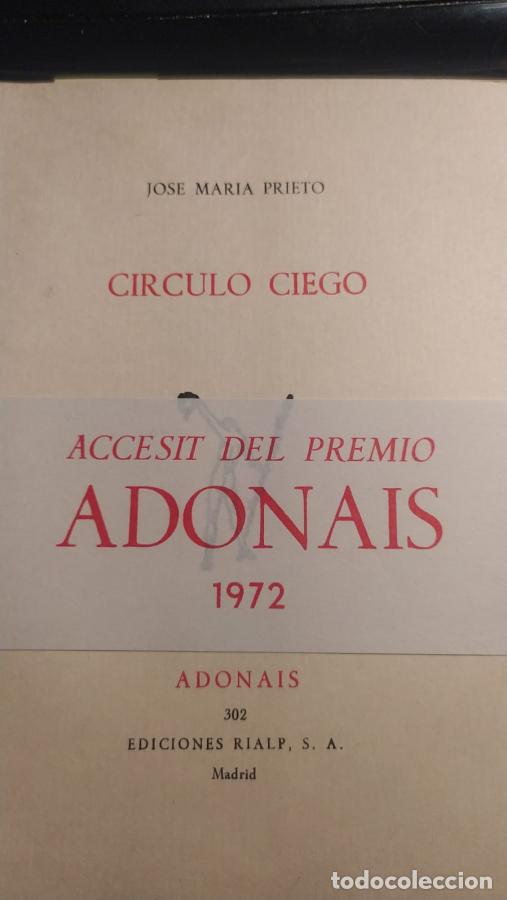 B&uuml;cher: C&iacute;rculo ciego - Prieto, Jos&eacute; Mar&iacute;a