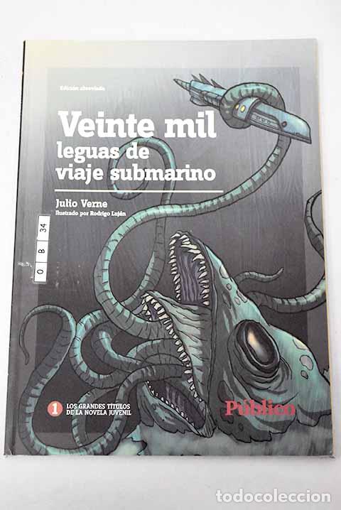books: Veinte mil leguas de viaje submarino.- Verne, Julio