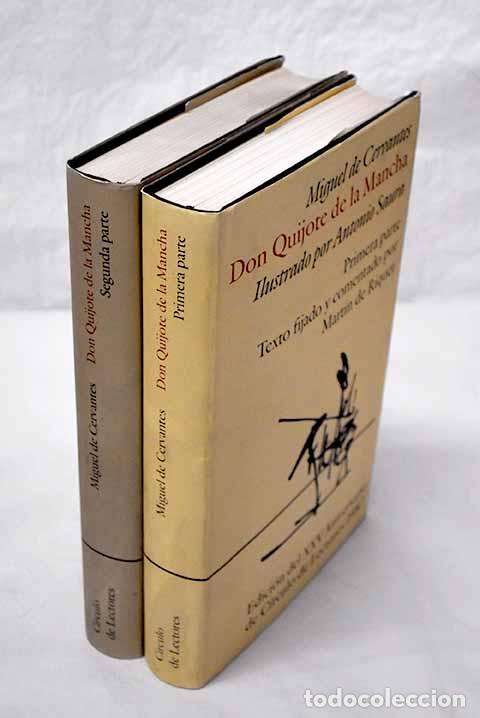 books: Don Quijote de la Mancha.- Cervantes Saavedra, Miguel de