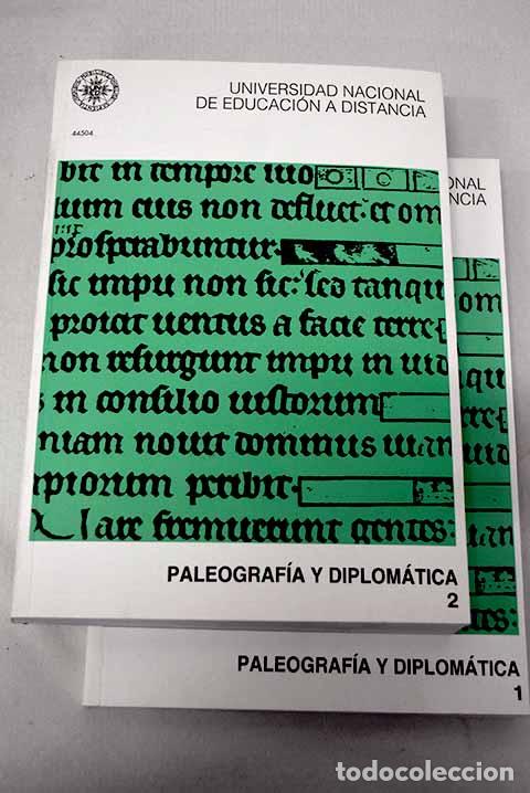 books: Paleograf&iacute;a y diplom&aacute;tica