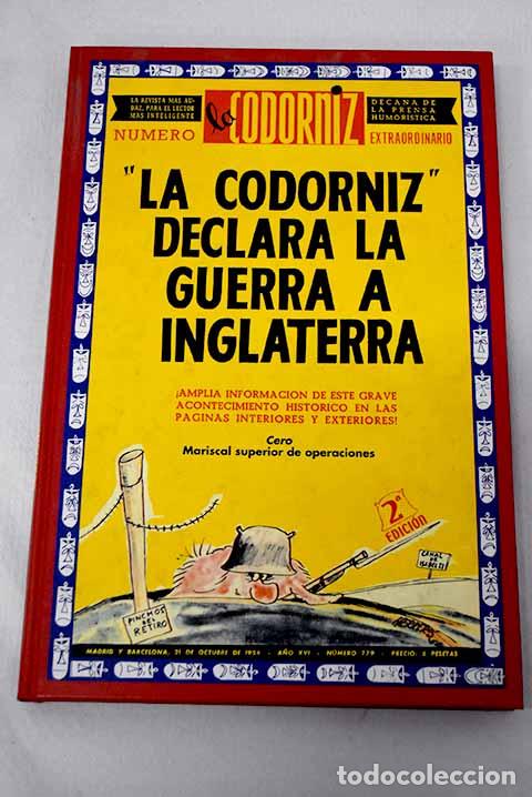 books: La Codorniz declara la guerra a Inglaterra