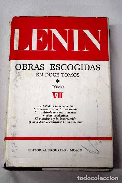 Livros em segunda m&atilde;o: Obras escogidas en doce tomos, tomo VII.- Lenin, Vladimir Ilich