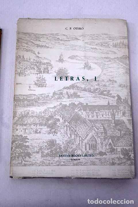 Livros em segunda m&atilde;o: Letras I: Otero, Carlos-Peregr&iacute;n.- Otero, Carlos-Peregr&iacute;n