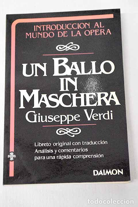 Livros em segunda m&atilde;o: Un ballo in maschera.- Somma, Antonio