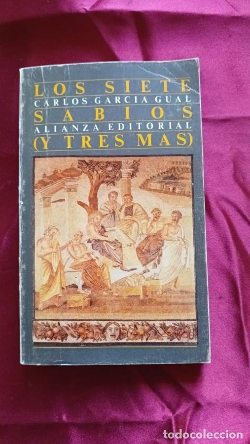 Libros: LOS SIETE SABIOS (Y TRES MAS) - Gual, Carlos