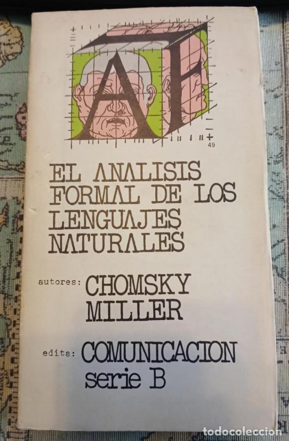 Libros: El an&aacute;lisis formal de los lenguajes naturales - Chomsky, Miller