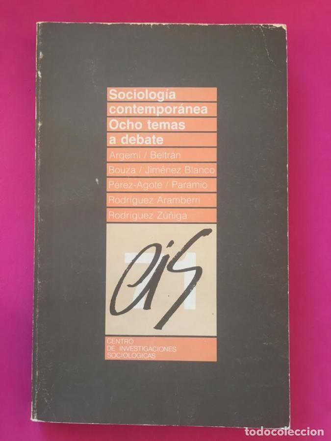 Libros: Sociolog&iacute;a contempor&aacute;nea - Jim&eacute;nez Blanco, Jos&eacute;; Paramio, Ludolfo; Rodr&iacute;guez Aramberri, Julio; P&eacute;rez