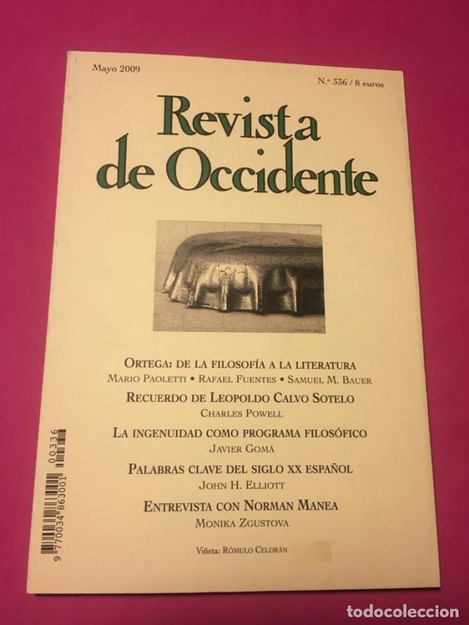 Libros: Revista de Occidente, n&ordm; 336. - VV.AA