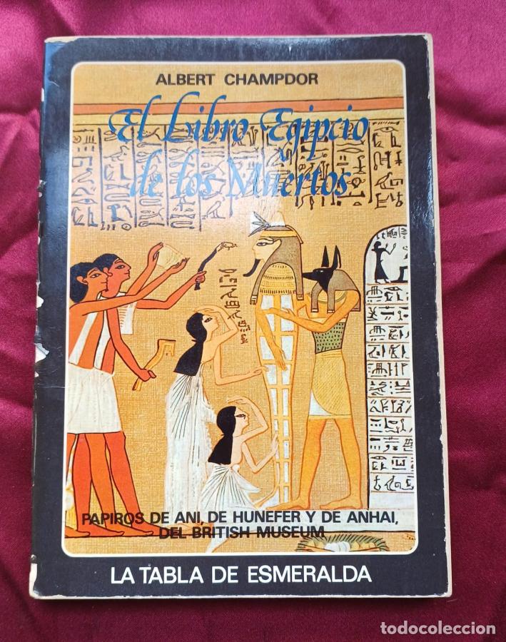 books: El Libro Egipcio de los Muertos - Champdor, Albert