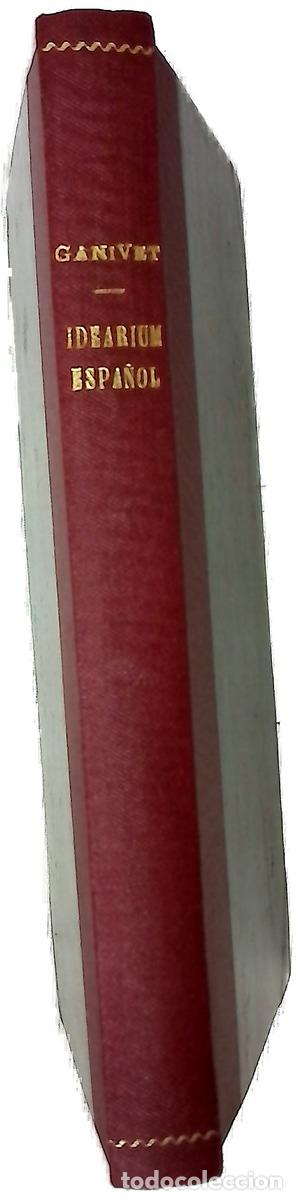 Libros: Idearium espa&ntilde;ol - Ganivet, &Aacute;ngel
