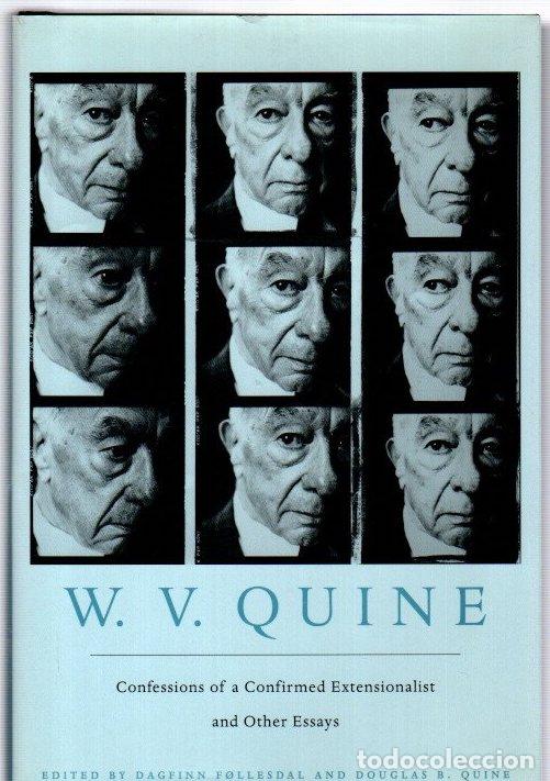 Libros: Confessions of a Confirmed Extensionalist and Other Essays - Quine, W. V.