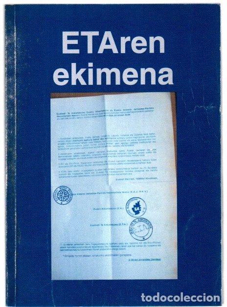 Libros: ETAren ekimena - NO CONSTA AUTOR
