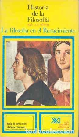 Libros: La Filosof&iacute;a En El Renacimiento - VVAA