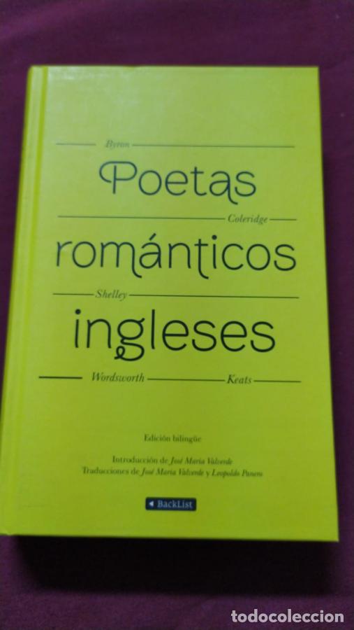 Libros: Poetas rom&aacute;nticos ingleses - VV. AA.