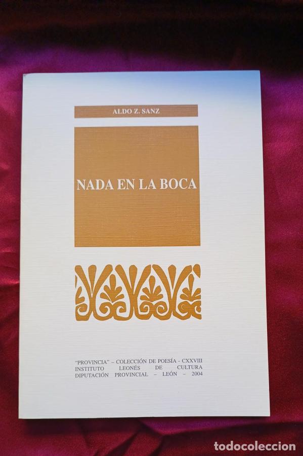 Libros: Nada en la boca - Sanz, Aldo Z.