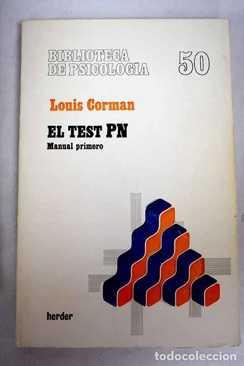 Libros: El test PN - Corman, Louis