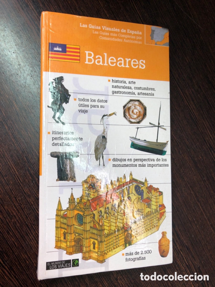 Livres: GUIA DE VIAJE COLECCION LAS GUIAS VISUALES DE ESPA&Ntilde;A BALEARES