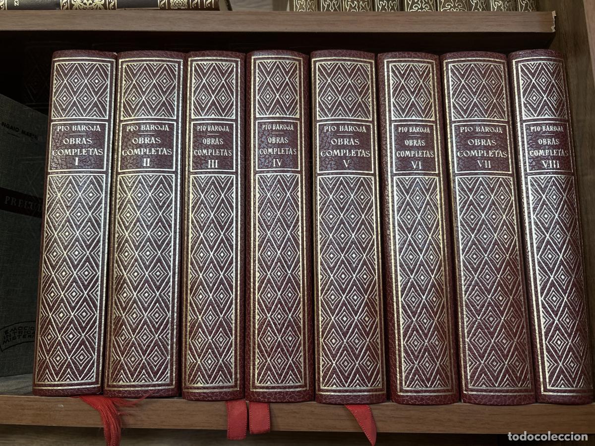B&uuml;cher: Obras completas de P&iacute;o Baroja. Colecci&oacute;n de 8 tomos. - Pio Baroja tdk867