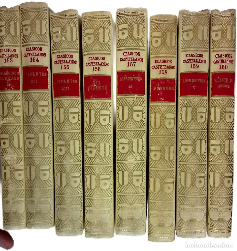 Libros: Cl&aacute;sicos Castellanos. Escritores. COLECCI&Oacute;N COMPLETA (1-160 v.)