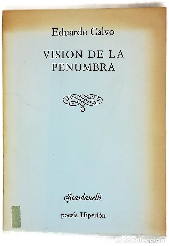 Livros em segunda m&atilde;o: Visi&oacute;n de la penumbra - Calvo, Eduardo