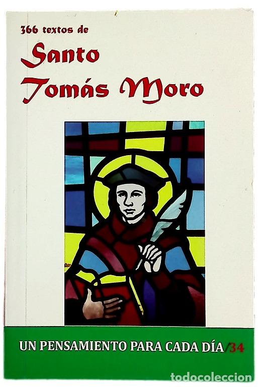 Libri di seconda mano: 366 textos de Santo Tom&aacute;s Moro