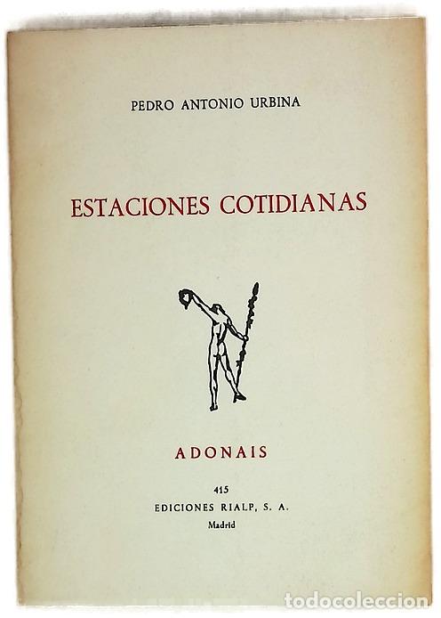 Libros: Estaciones cotidianas - Pedro Antonio Urbina