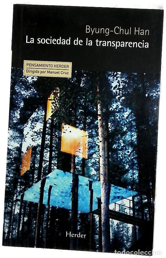 Libros: La sociedad de la transparencia