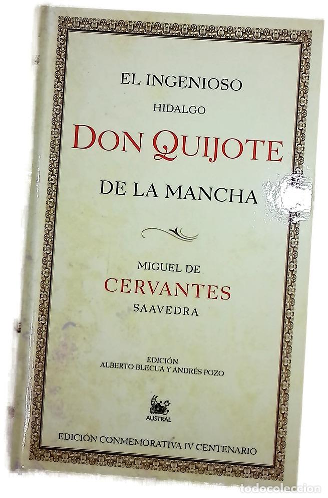 Libros: El ingenioso hidalgo don Quijote de la Mancha