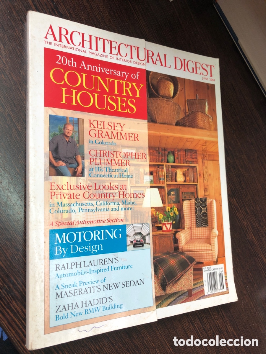 REVISTA ARCHITECTURAL DIGEST JUNE 2004