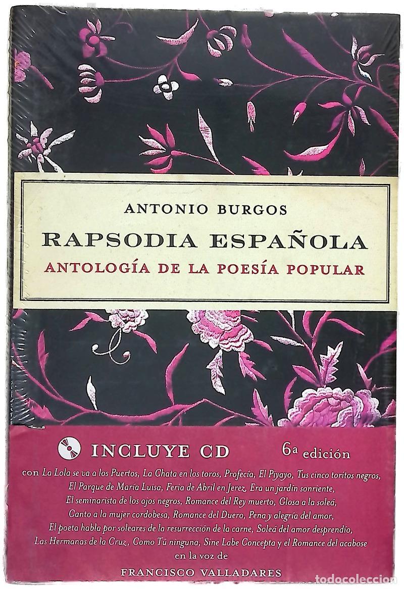 Libros: Rapsodia espa&ntilde;ola antolog&iacute;a de la poes&iacute;a popular