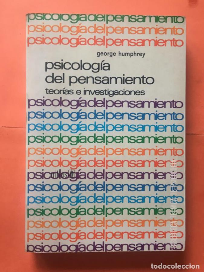 Libros: Psicolog&iacute;a del pensamiento - humphrey, George
