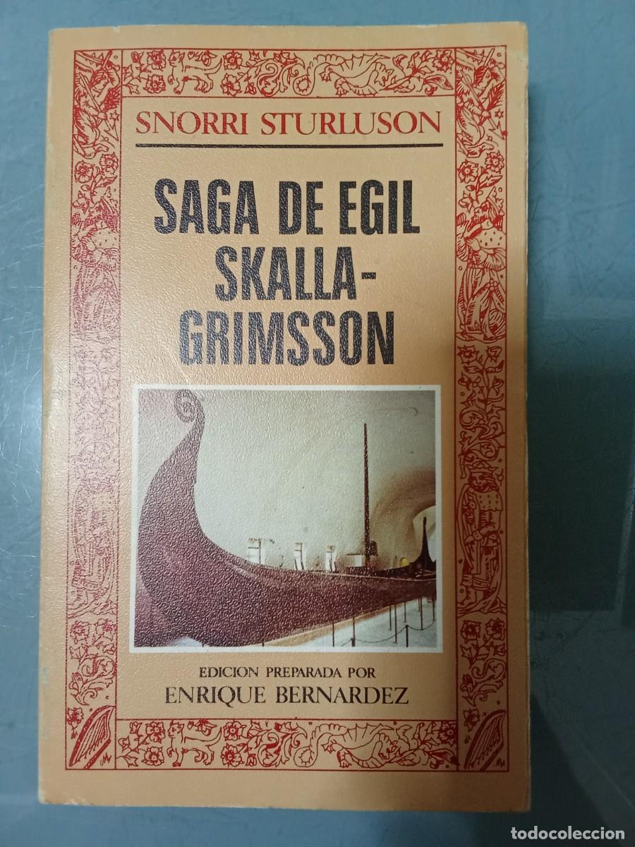 Libros: SAGA DE EGIL - Snorri Sturluson.