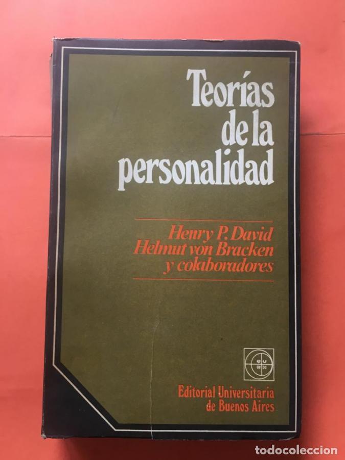 Libros: Teor&iacute;as de la personalidad - Henry P. David, Helmut von Bracken y colaboradores