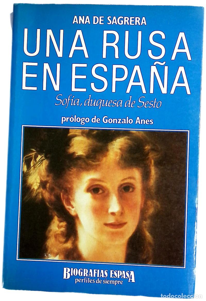 Libros: Una rusa en Espa&ntilde;a Sof&iacute;a, duquesa de Sesto