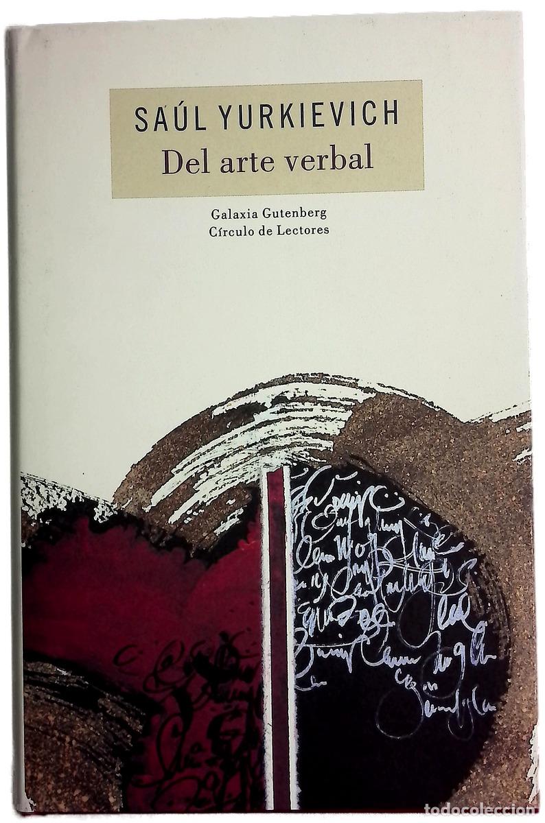 Libros: Del arte verbal - Yurkievich, Sa&uacute;l