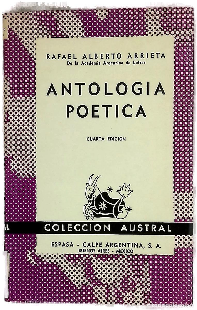Libros: Antología poética - Arrieta, Rafael Alberto