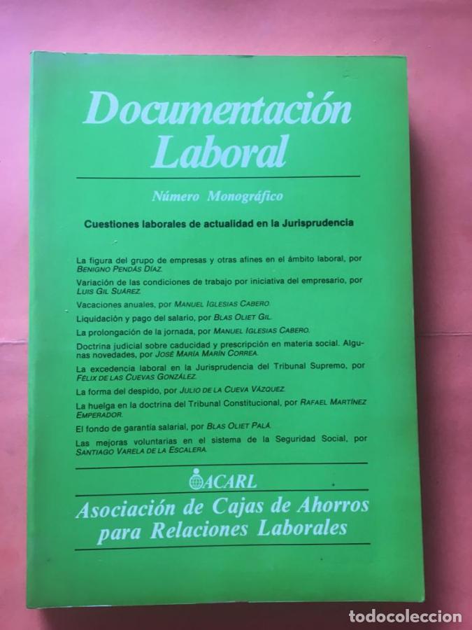 Libri di seconda mano: Documentaci&oacute;n laboral - VV.AA