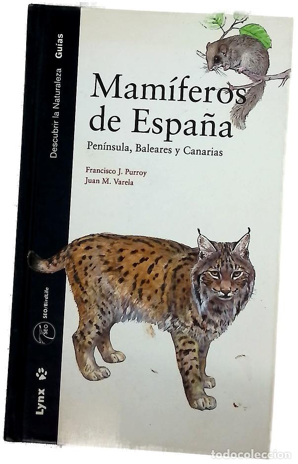 Libros: Mam&iacute;feros de Espa&ntilde;a - Francisco J. Purroy