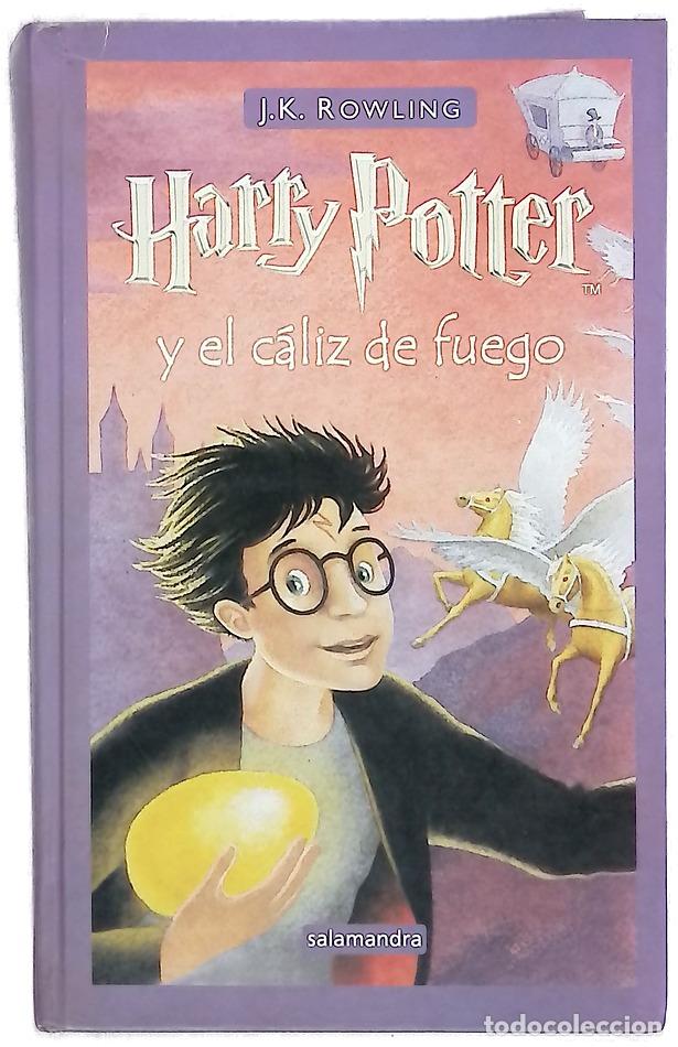 Libros: Harry Potter y el c&aacute;liz de fuego