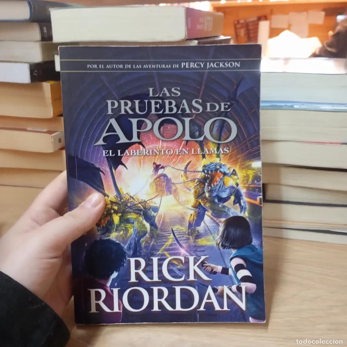 B&uuml;cher: Las pruebas de Apolo, el laberinto en llamas - Rick Riordan
