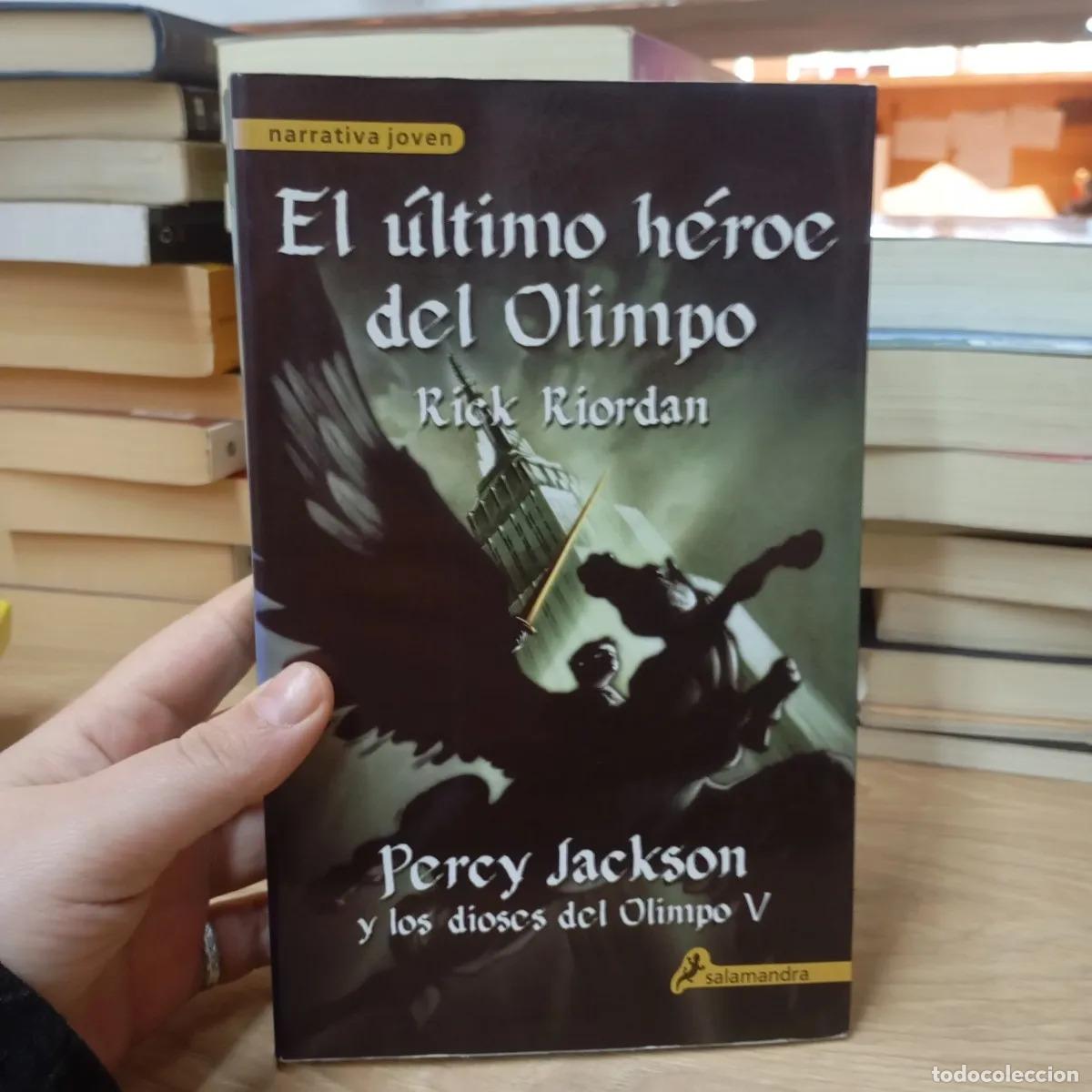 B&uuml;cher: El &uacute;ltimo h&eacute;roe del Olimpo - Rick Riordan
