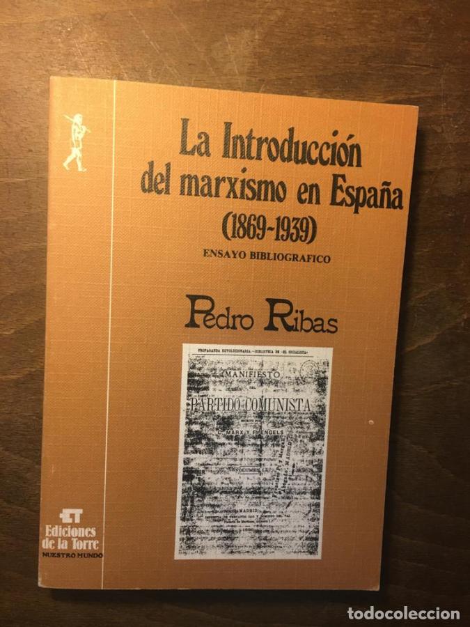 Libros: La introducci&oacute;n del marxismo en Espa&ntilde;a (1869-1939): Ensayo bibliogr&aacute;fico (Serie Arte y cultura) - Ri