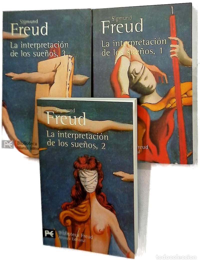 Libros: La interpretaci&oacute;n de los sue&ntilde;os 3 volumenes